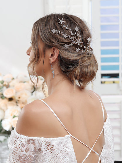 Liga Bonita com Headpieces de Strass